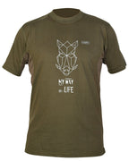 Hart T-Shirt Branded (Olive/Wildpig)