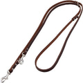 Heim Soft leash – 3-way adjustable (Width 10 mm, length 3 m, color brown)