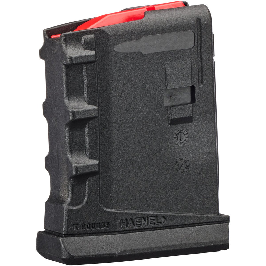 Haenel Magazine for CR 223 AR15 for 10 cartridges (Red feed)