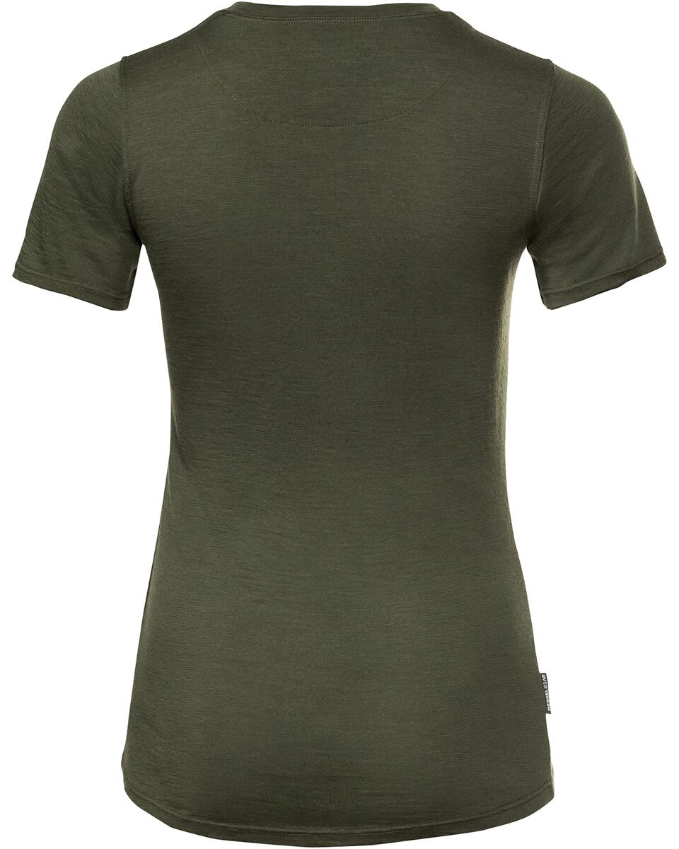 Merkel Gear Women's T-shirt Merino 155 (Green)
