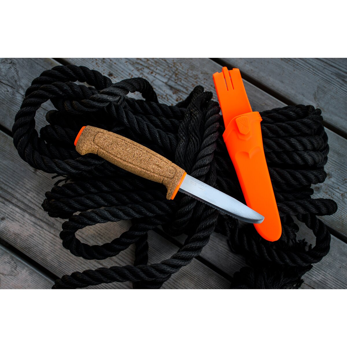 Morakniv Knife Floating Knife SRT His-Vis Orange