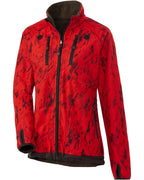 Parforce Women's reversible membrane fleece jacket SphereX (Olive/Red Camo)