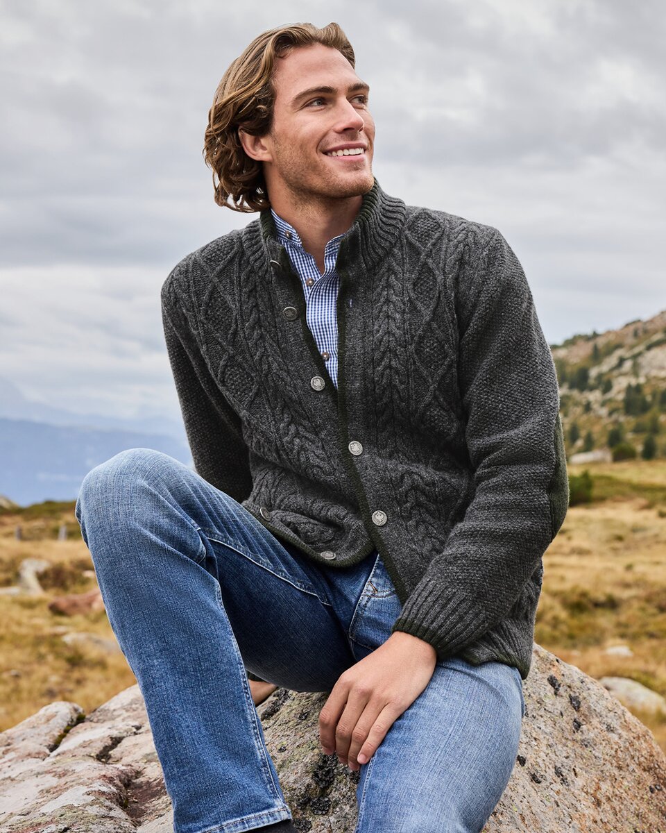 Reitmayer Cable cardigan (Gray)