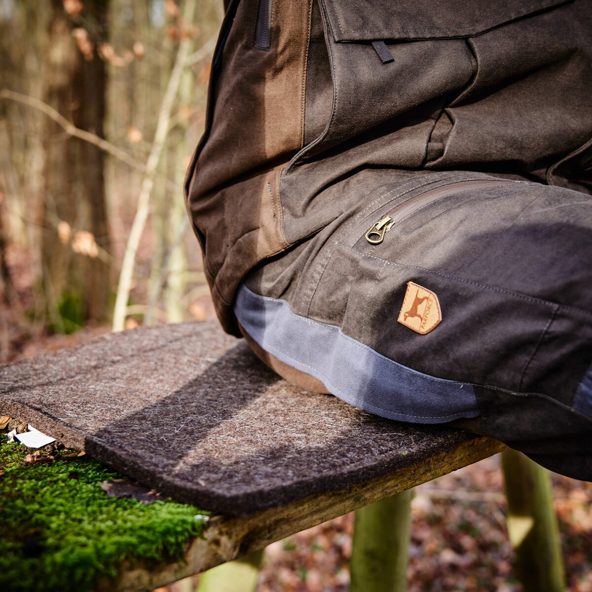 Parforce Seat felt without kidney protection
