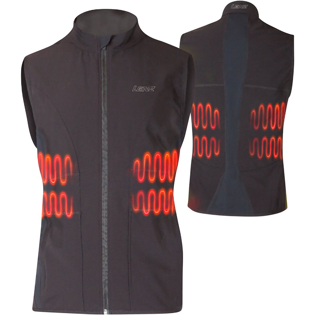 Lenz Women's heating vest 1.0 (Black, size XS)