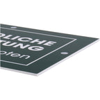 Waidgerechte Jagd Hunting equipment sign – pack of 10