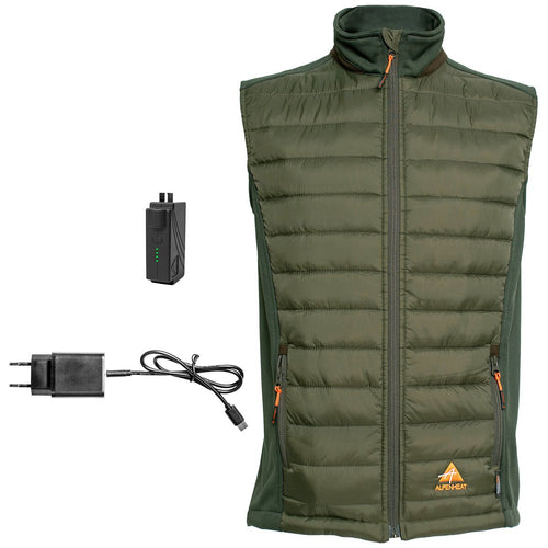 Alpenheat Fire-Air AJ35G-APP heated vest (Olive)