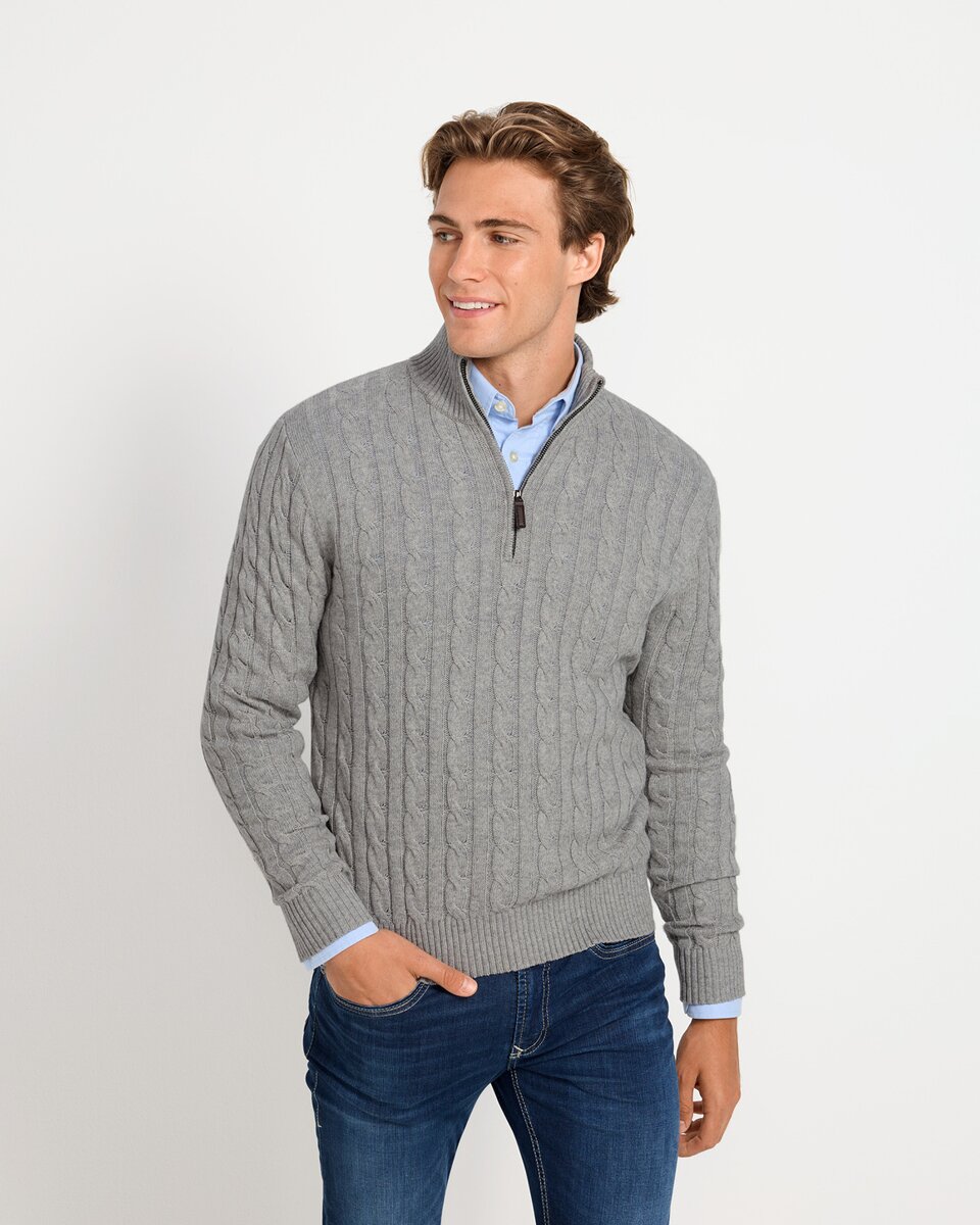 Highmoor Braid troyer (Light gray)