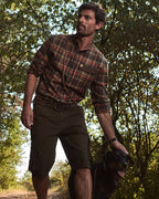 Parforce Eifel hunting shirt (Olive / rust)