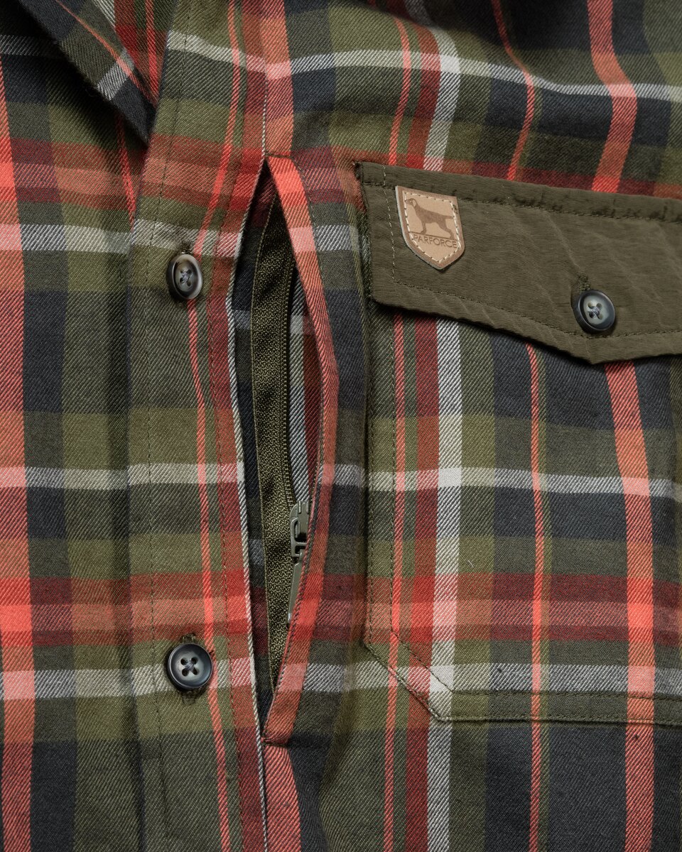 Parforce Eifel hunting shirt (Olive / rust)