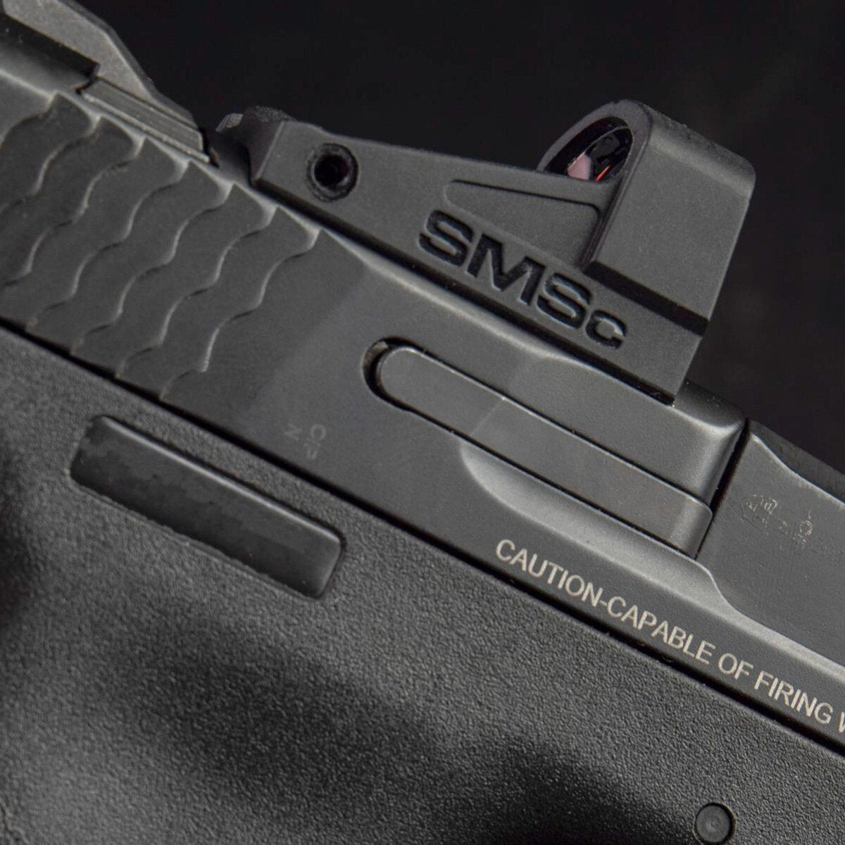 Shield Red dot sight SMSc (Melns – Stikls – 4 MOA)