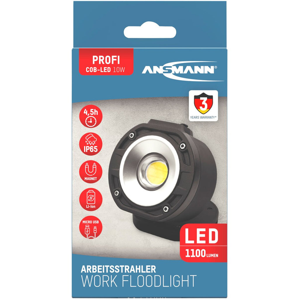 Ansmann Set - FL1100R spotlight & mini booster
