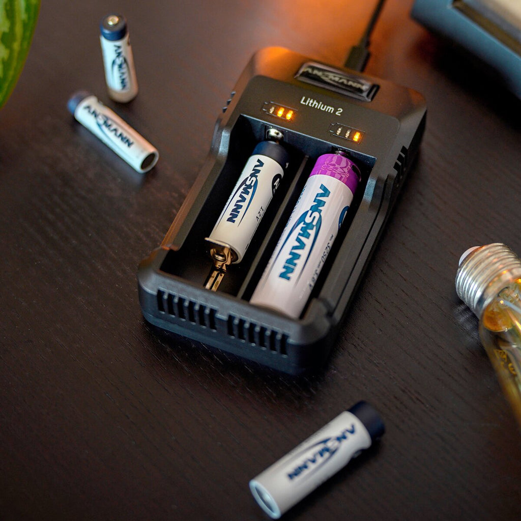 Ansmann Charger for Lithium 2 & 2x Type 3500 batteries