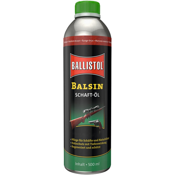 BALLISTOL Balsin shaft oil – reddish brown (500 ml can) 0,5 l