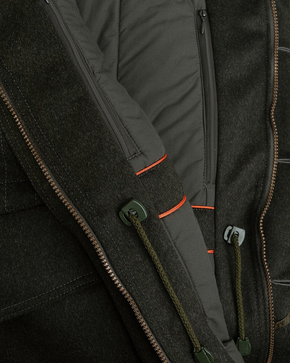 Rascher Loden hunting parka Classic-Iso (Olive)