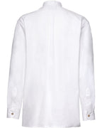 Luis Steindl Pull-on shirt with tucks (White)