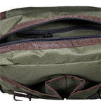 Wald & Forst Nylon hunting bag (Olive/brown)