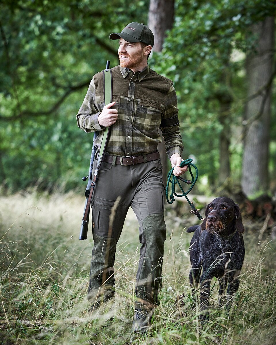 Parforce Hunting Check Shirt MAVE3 (Olive)