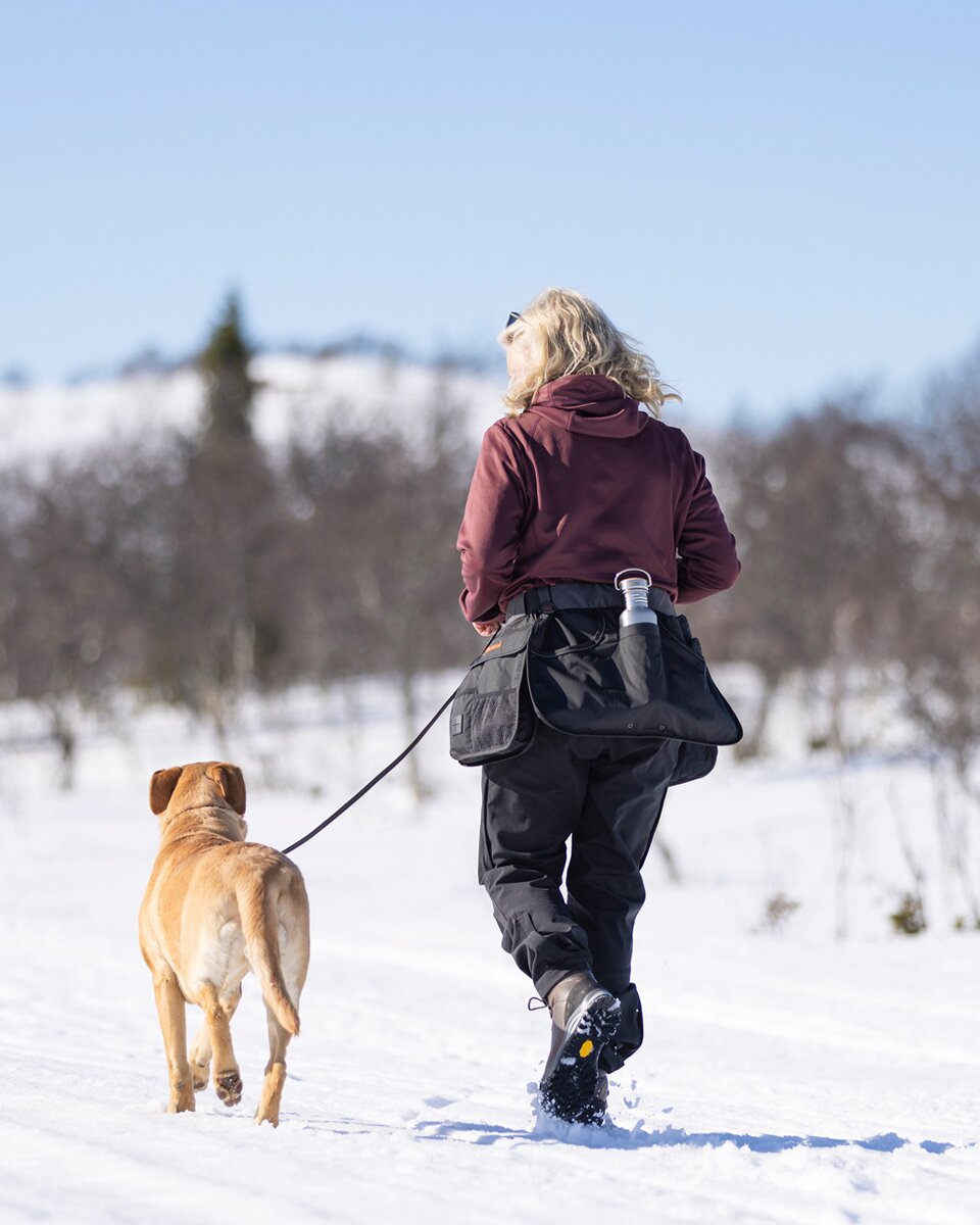 Pinewood Dog Sports Utility Belt Bag (Black/Dark Anthracite)