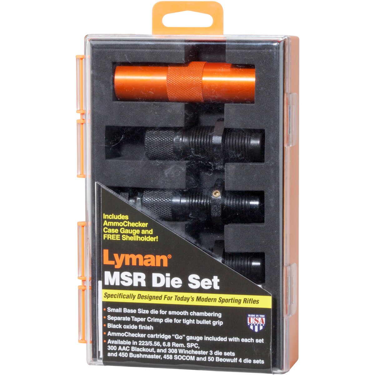 Lyman MSR Precision Die .223 Rem. – 3 pcs. (Caliber .223 Rem.)
