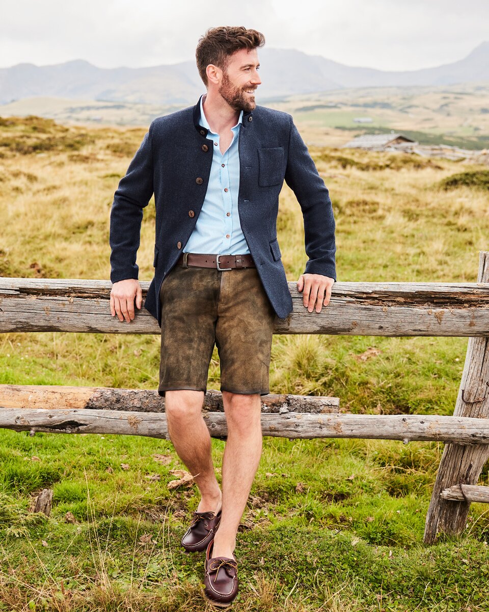 Reitmayer Short leather pants (Brown)
