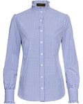 Reitmayer Vichy check blouse (Green)