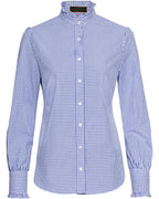 Reitmayer Vichy check blouse (Green)