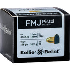 Sellier & Bellot .357 Vlm round nose bullets 10.2g/158grs. (Kaliber .357 (.38)) — Pack of 75 pcs