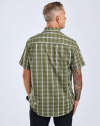 Pinewood Summer short-sleeved shirt (Olive)