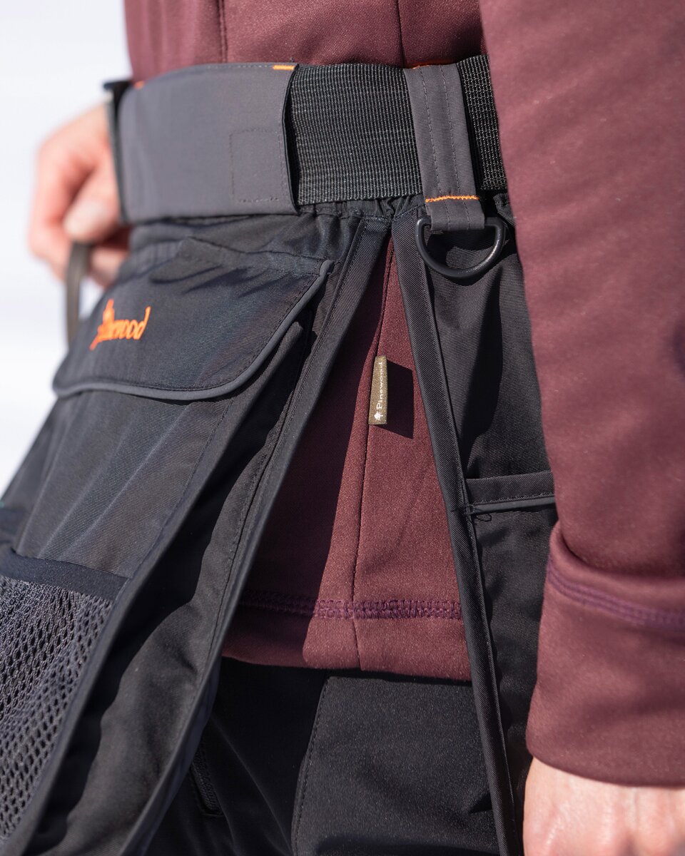 Pinewood Dog Sports Utility Belt Bag (Black/Dark Anthracite)