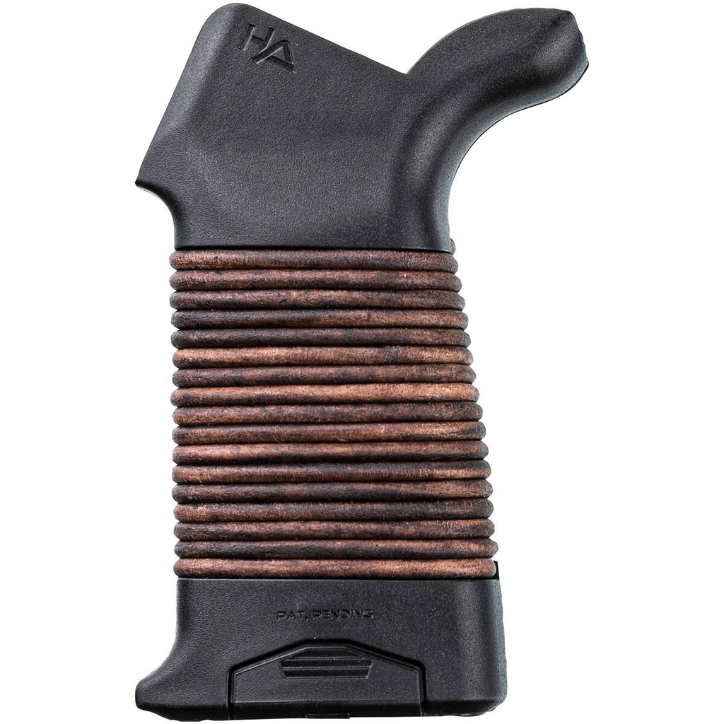 Hera Arms Pistol Grip AR15 Leather Grip (Brown)