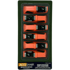 Accusharp Knife sharpener pull-through compact (6 pieces)