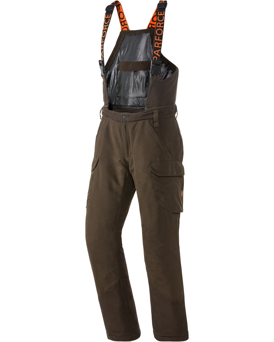 Parforce Winter hunting trousers Huntex take-off bib (Olive)