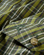 Wald & Forst Checked shirt, short sleeves (green checkered)