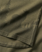 Parforce Women's T-Shirt Deer Silhouette (Olive)