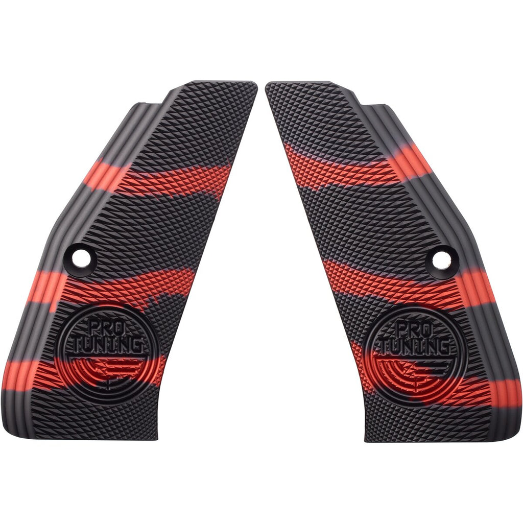Pro Tuning Handles for Shadow I and Taipan, long (Aluminum black/red)
