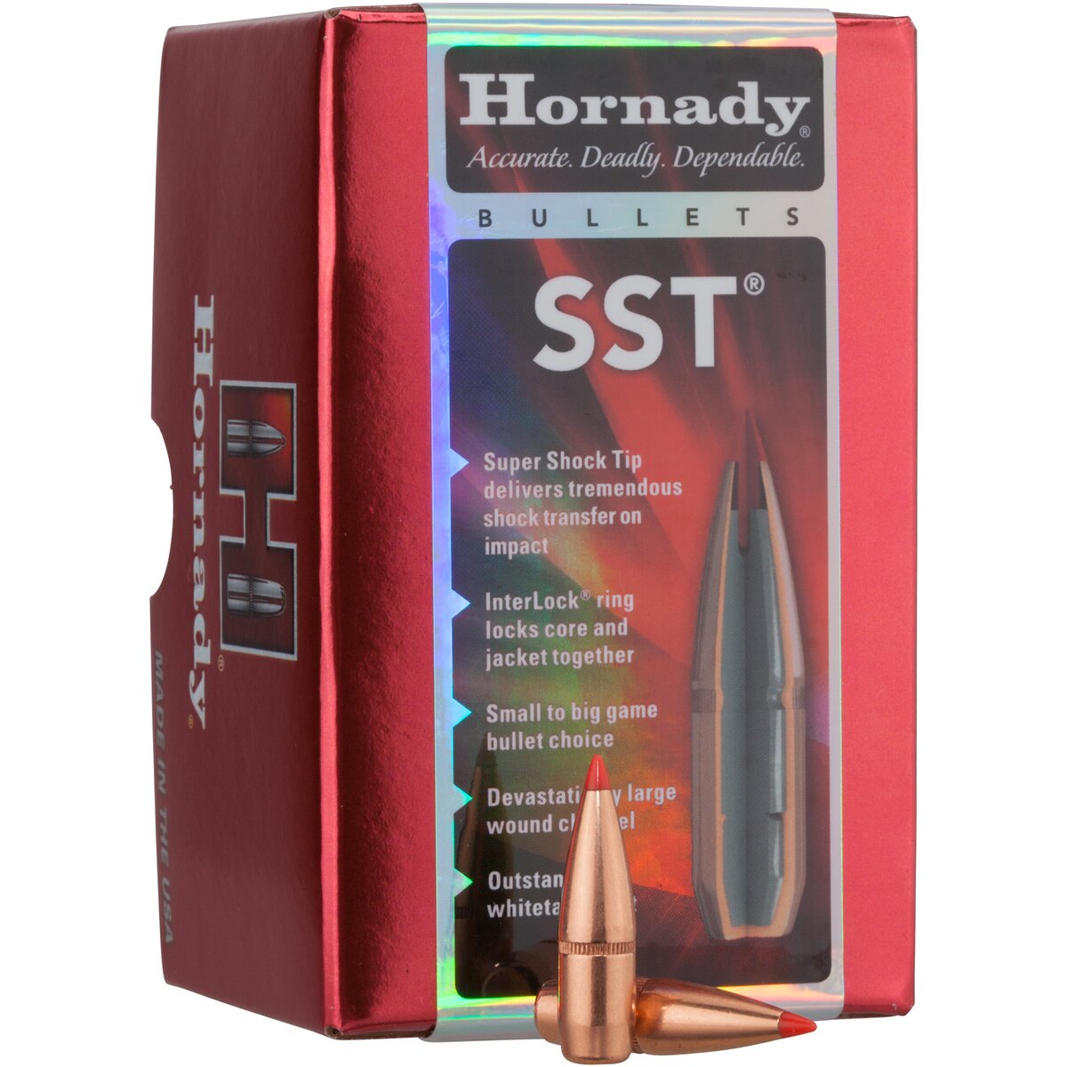 Hornady Bullets .308 9.7g/150grs. SST (Caliber .308 (7.62 mm)) — Pack of 100 pcs
