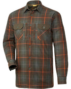 Parforce Hunting shirt jacket Rob (Olive/orange checkered)