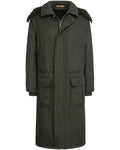 Rascher Hunting coat with imitation fur lining (Olive)