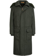 Rascher Hunting coat with imitation fur lining (Olive)