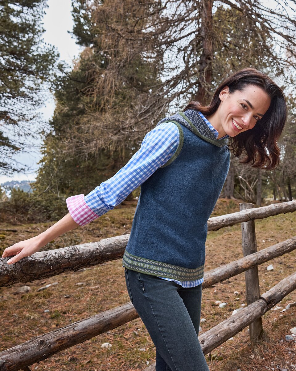 Reitmayer Pullover with hood (Bleu)