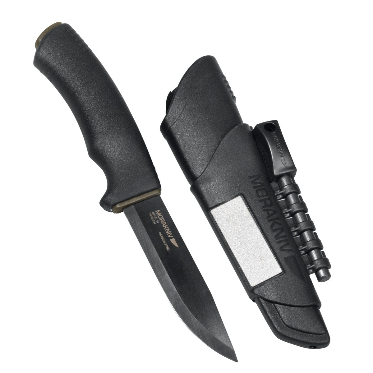 Morakniv Knife Bushcraft Survival Black Blade black (Black)