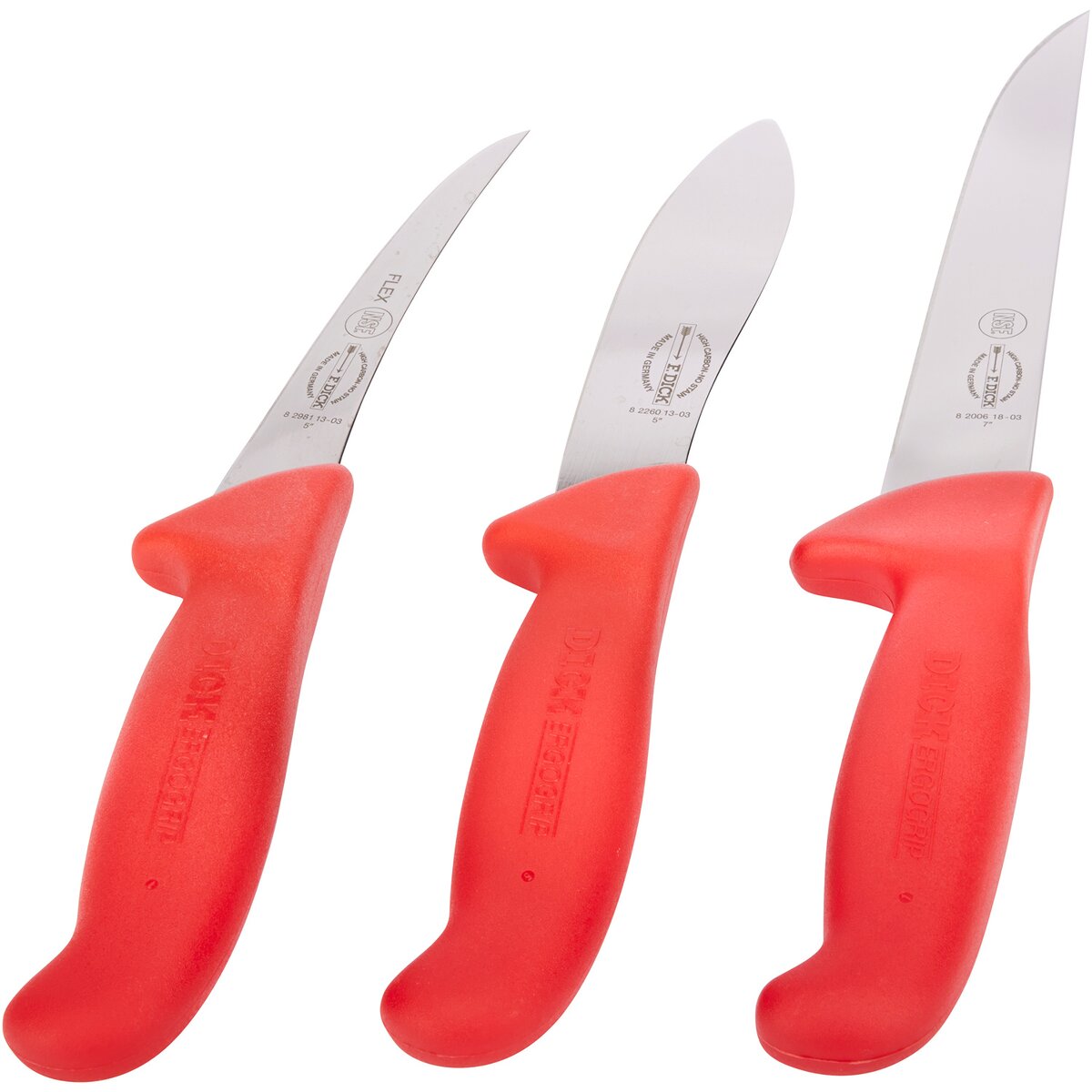 DICK Knife set hunting indoor ErgoGrip – 3 pieces