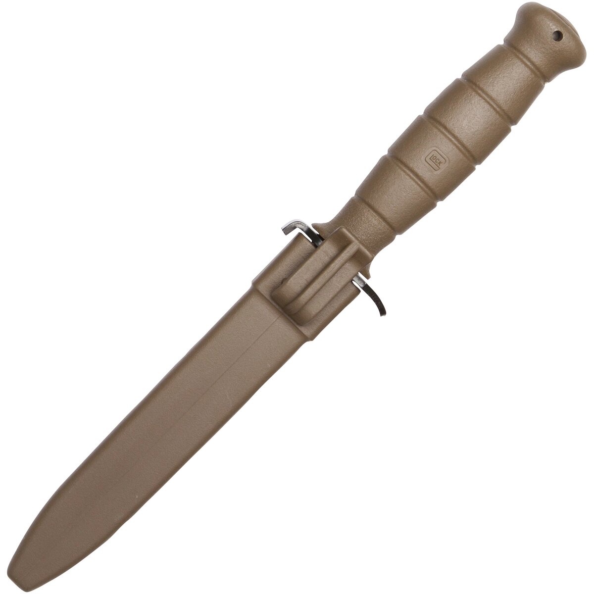 Glock FM81 field knife with saw (dark earth)