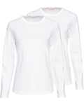 Brigitte von Schönfels Long sleeve shirts in a double pack (Gray melange)