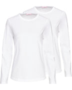 Brigitte von Schönfels Long sleeve shirts in a double pack (Gray melange)