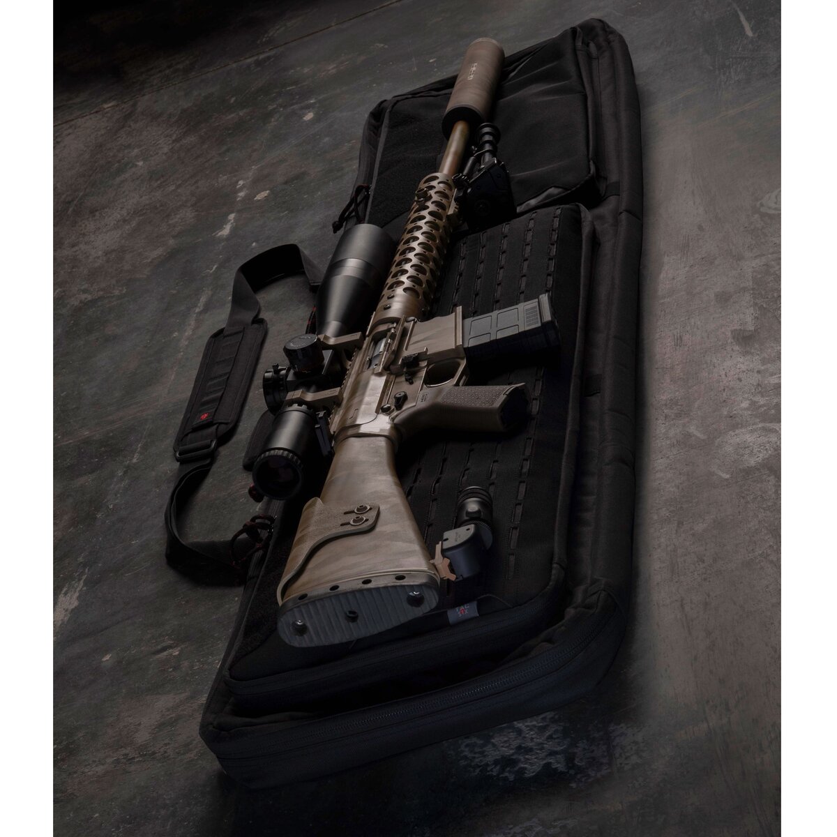 Чехол для длинноствольного оружия Allen Squad Tactical 42" (черный)