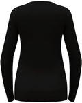 Odlo Women's long-sleeved shirt Natural Merino 260 (Black)
