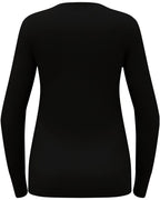 Odlo Women's long-sleeved shirt Natural Merino 260 (Black)