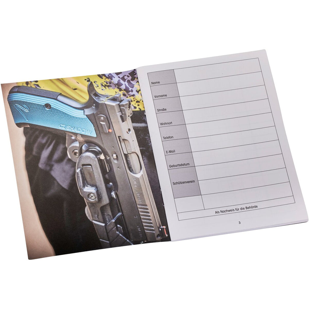 TOPSHOT Competition Shooting book II – proof of training